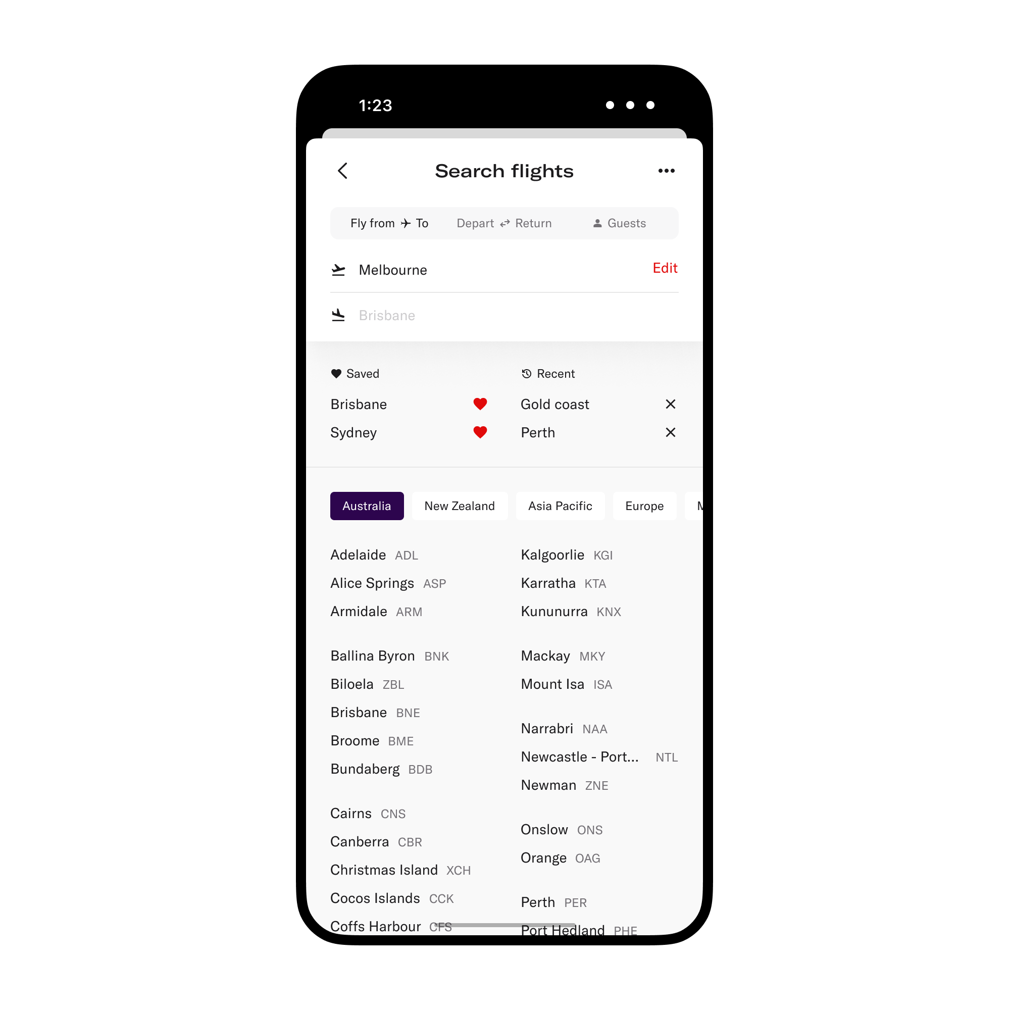 Image of app concept